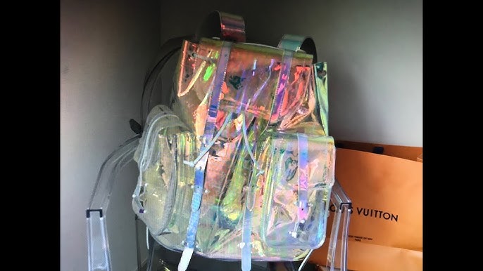 Louis Vuitton Monogram Prism Christopher GM Backpack - Clear Backpacks,  Bags - LOU677772
