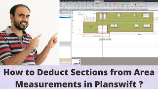 Area Measurements | Section Deduction | Planswift Tutorial