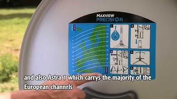 How to set up the Maxview MXL012 Precision Portable Caravan Satellite System