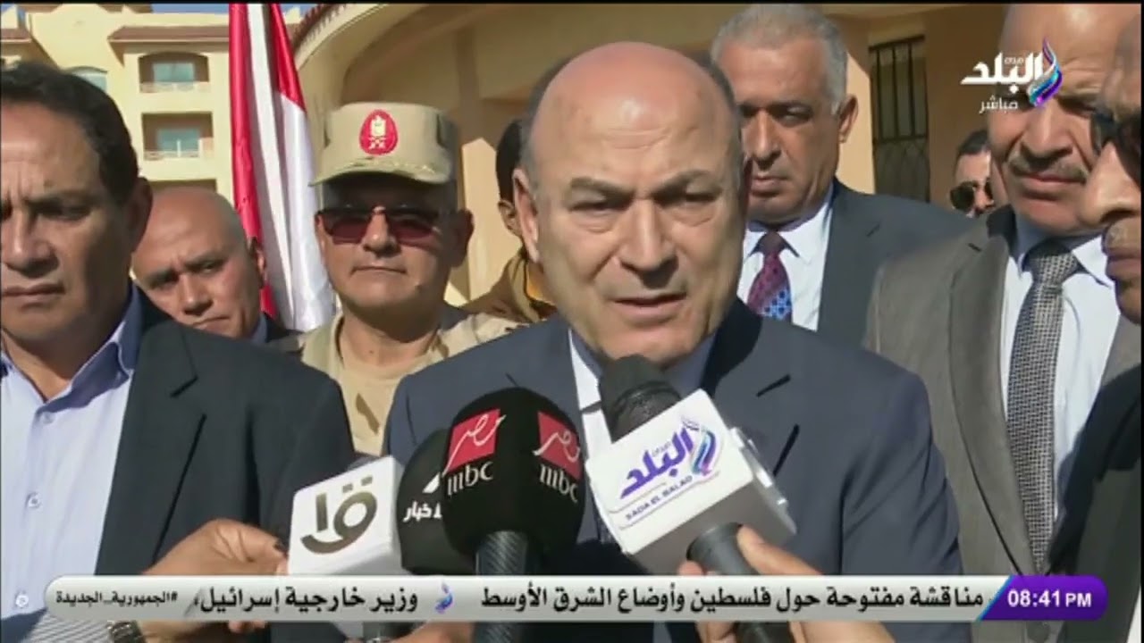 تسليم وحدات سكنية وافتتاح مشروعات خدمية في مدينة رفح الجديدة