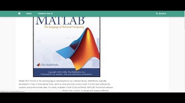 Matlab 2017 Torrent For Windows 32 and 64 Bit