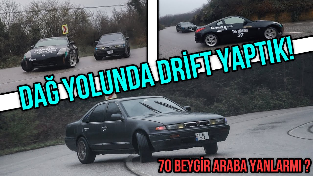70 Beygirlik Nissan Altima ile Drift Yaptık! 350Z Konuğumuz oldu. (Ediz Özcan Özer )