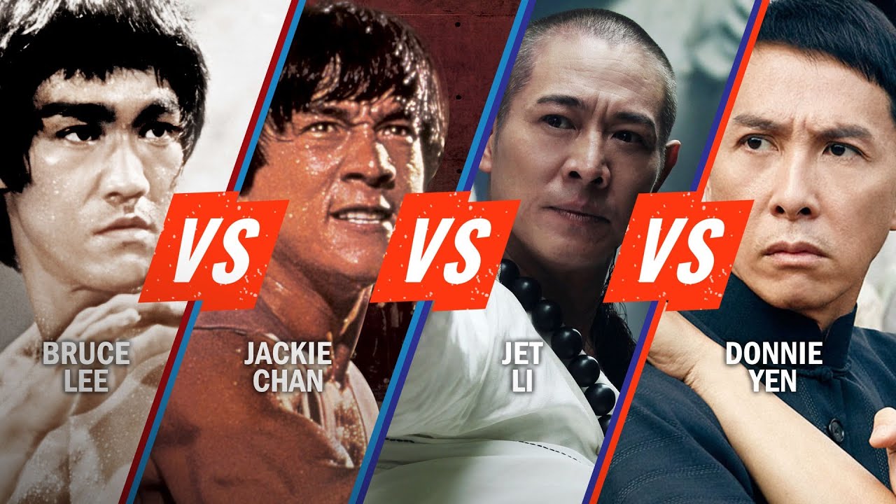 Bruce Lee vs. Jackie Chan vs Jet Li vs. Donnie Yen | Rotten Tomatoes -  YouTube