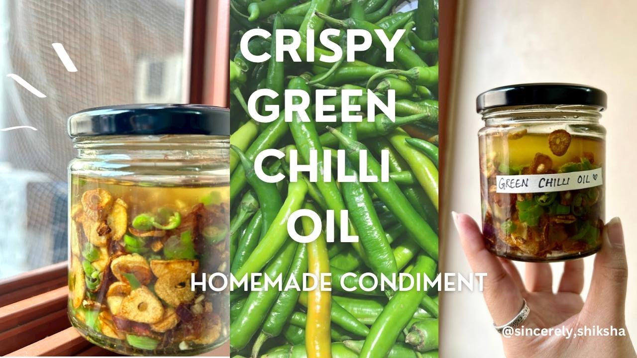 Crispy Condiments CRISPY GARLIC CHILLI OIL | HOMEMADE CONDIMENT | CHILLI OIL - YouTube