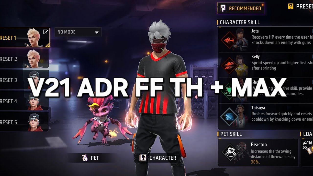 V21 MOD SKIN FF TH + MAX CHO ADR [ MOD SKIN CO TAM ]