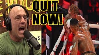 Joe Rogan drops BOMBSHELL on Jake Paul after VICIOUS BEATDOWN by Anthony Joshua! Paul ready to SUE!