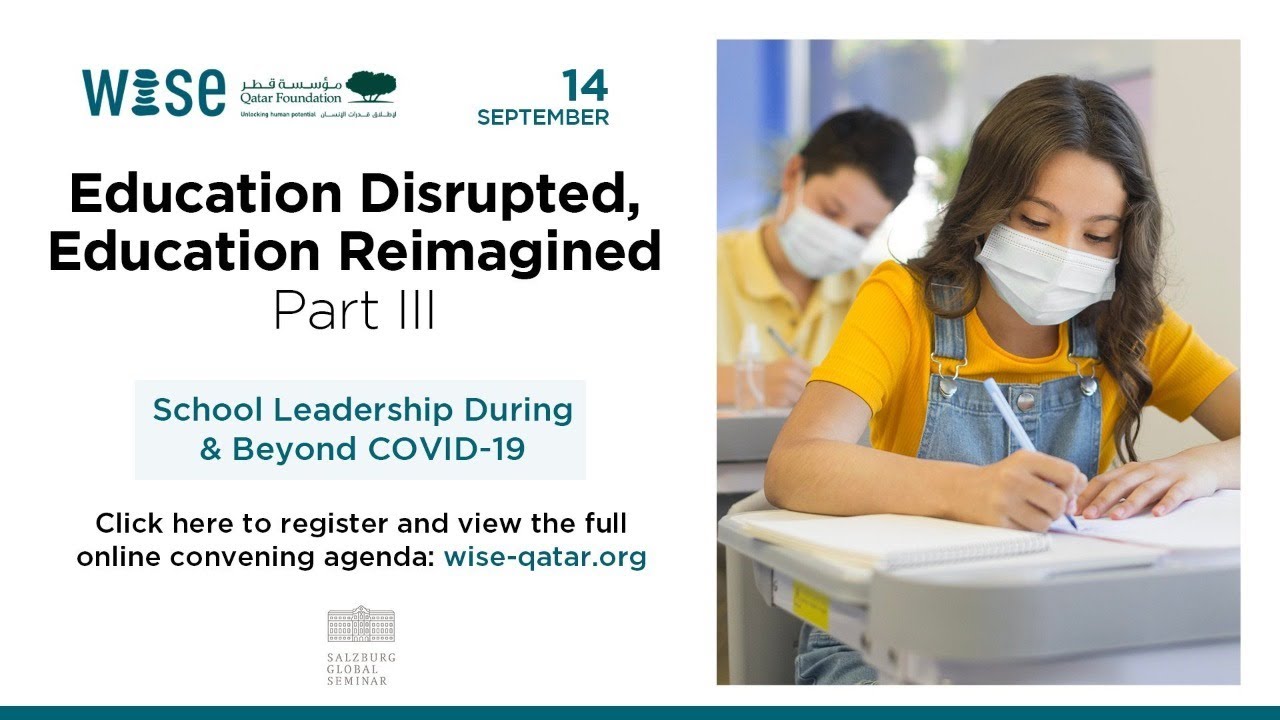 Education Disrupted, Education Reimagined Part III - Session 1 - YouTube