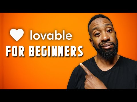 Build an AI App with an AI Agent | Lovable for the Complete Beginner thumbnail