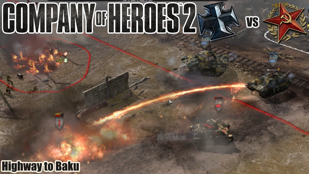 The North must hold! - Company of Heroes 2 Skirmish 