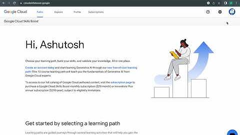 How to Create Google Cloud Skills Boost Qwiklabs Public Profile