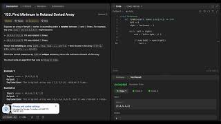 Find Minimum in Rotated Sorted Array | LeetCode_153 | Problem_Solving | Python