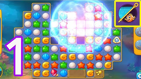 Fishdom - Gameplay Walkthrough Part 1 - Trailer (iOS, Android)