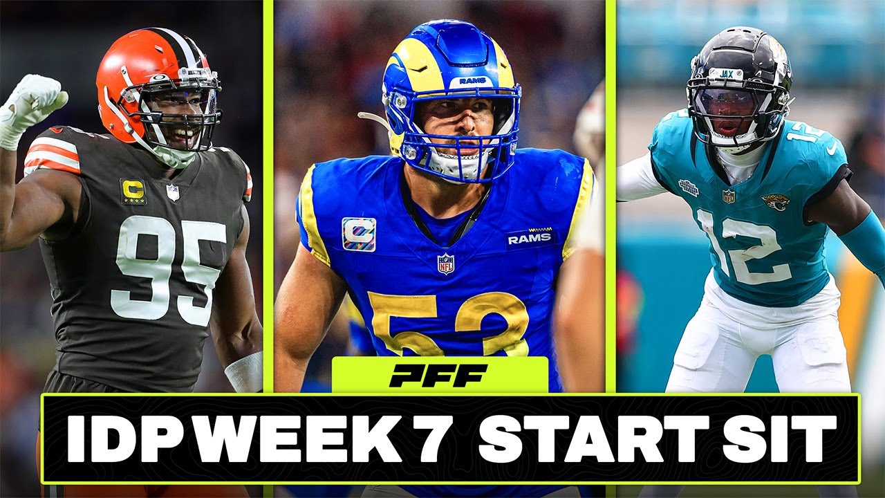 Week 7 IDP Start or Sit | PFF Fantasy Podcast