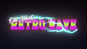 Retro Wave Intro - Old School After Effects Templates