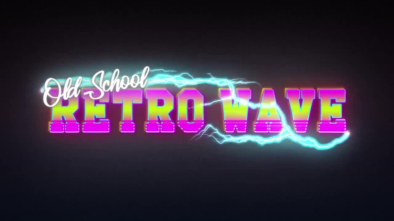 Retro Intro Retro Wave Intro - Old School After Effects Templates - YouTube