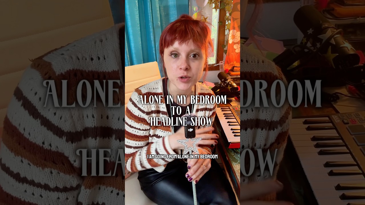 No one’s coming to my show 🥲 Episode 3 Alone in my Bedroom to a Headline Show #upcomingmusician