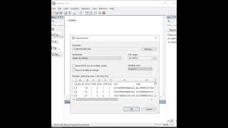 Import data from Excel in Stata #excel #exceltips