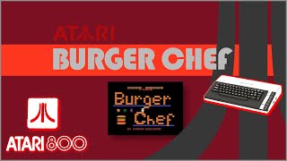 Burger Chef Burgertime Clone (Atari XL)