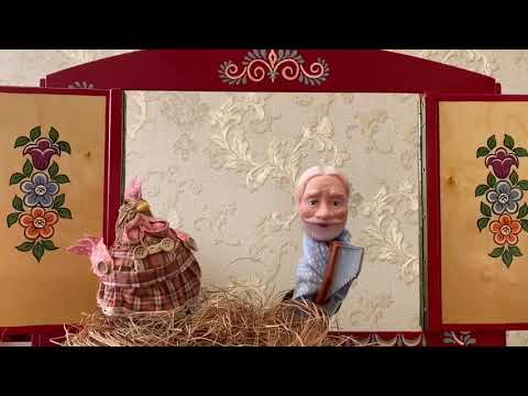 Кукольный театр курочка ряба своими руками из бумаги