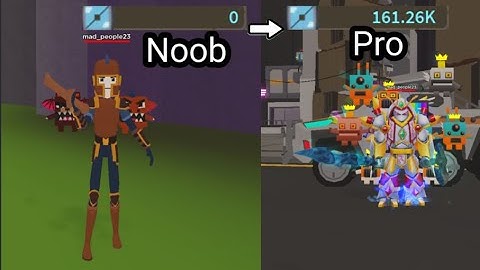 Noob To Pro (Cyber City Event) Giant Simulator