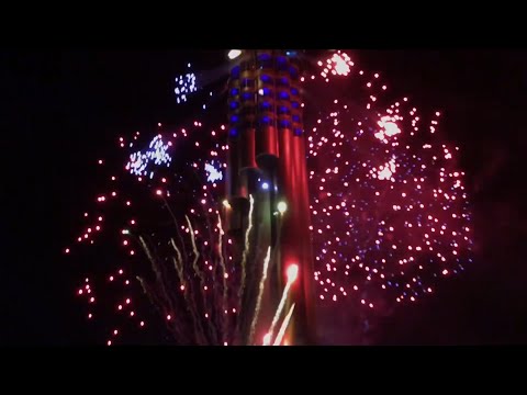 NEW YEAR FIREWORK 2021 l Roi et l Countdown 2021 Thailand l ร้อยเอ็ด เคาท์ดาวน์
