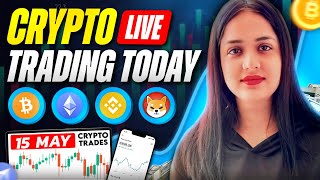 15 May Crypto live trading, bitcoin live trading #deltaexchange #btc #cryptolivetrading #trading