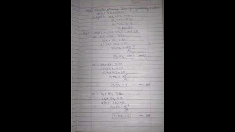 IGNOU MEC 103 linear programming