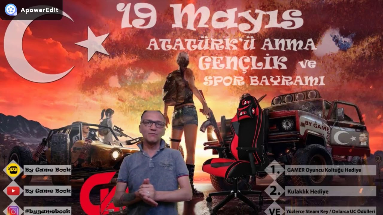 Gamer Koltuk Hediyeli 19 mayis pubg mobile SOLO TURNUVA YouTube