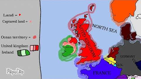 UK takes ireland (my very first mapping video)