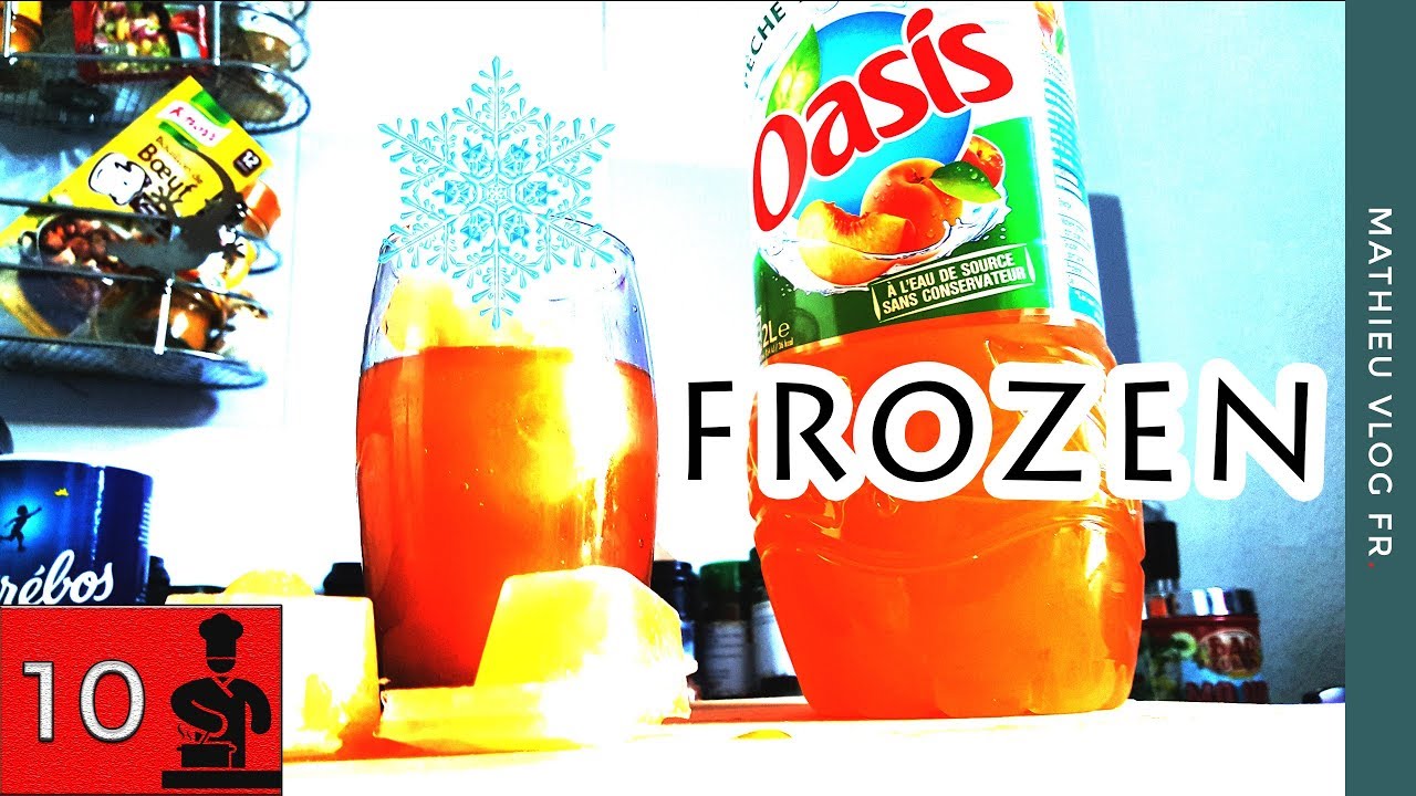 comment faire des glaçons d'oasis tropical FROZEN - YouTube