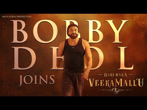 Bobby Deol Joins Hari Hara Veera Mallu | Pawan Kalyan | Krish | MM Keeravaani | AM Rathnam