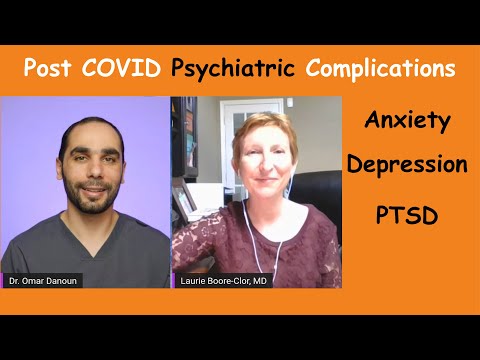 मनोचिकित्सक डॉ. बूरे-क्लोर के साथ COVID लॉन्ग हॉलर्स के बाद चिंता, अवसाद, PTSD का इलाज करें