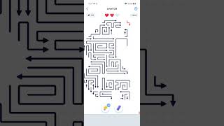 Arrow puzzle level 129 Solution