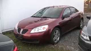 2008 Pontiac G6 V6 Startup Engine & In Depth Tour 2008 Pontiac G6 Inside Review