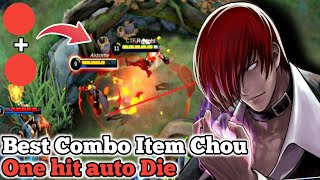 Ini Rahasia Item Chou Damage One hit!! Build chou tersakit 2020 top global