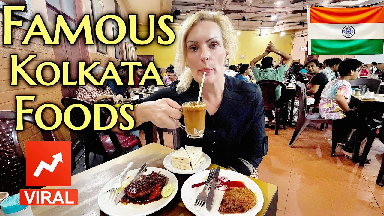 Trying VIRAL INDIAN Foods, For The First Time | Kolkata