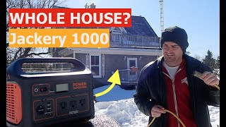 WHOLE HOUSE - Powered by Jackery 1000!!? - UNBOX / REVIEW