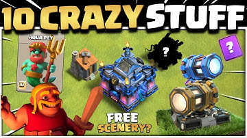 10 CRAZY THINGS COMING WITH TOWN HALL 18 UPDATE CLASH OF CLANS - SNEAK PEEKS RELEASE DATE? NO LEAKS