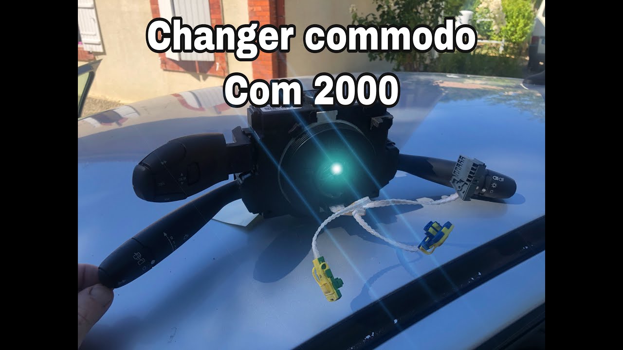 Comment réparer son commodo com 2000 PEUGEOT - YouTube