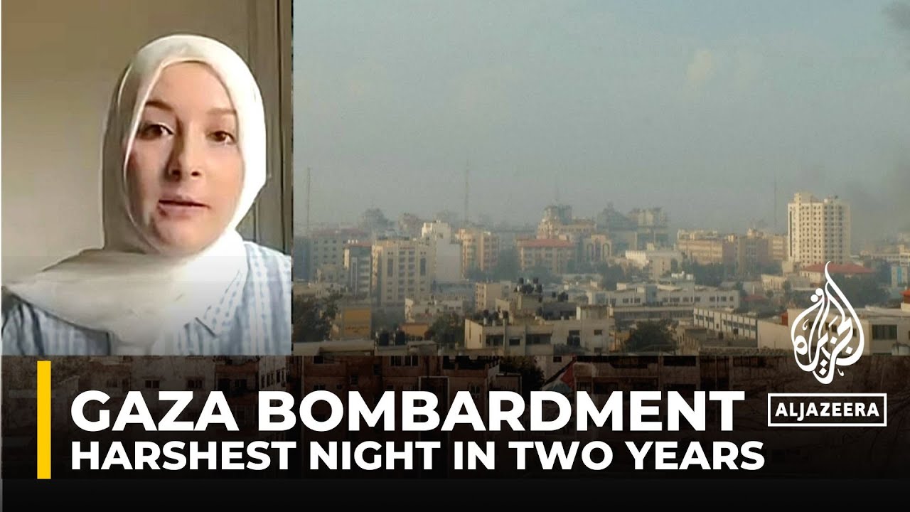 قصف غزة: يقول أحد سكان غزة إن هذه الليلة هي الأعنف منذ عامين