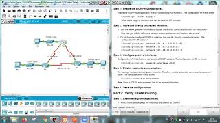 6.2.2.4 Packet Tracer - Configuring Basic EIGRP with IPv4