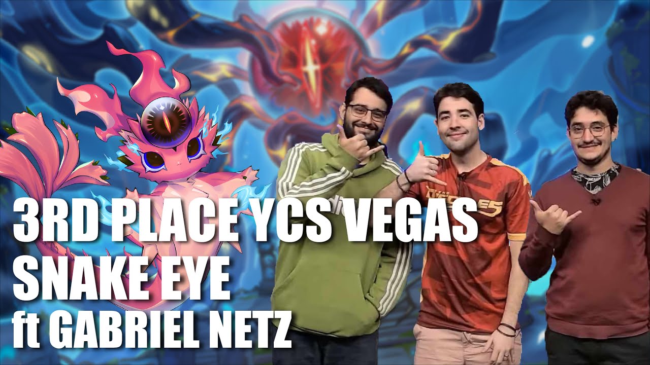 Yu-Gi-Oh! | Snake Eye (NO JET SYNCHRON) 3rd Place YCS Vegas 3v3 | Gabriel Netz