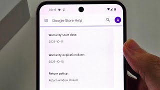 How To Check Warranty in Google Pixel 8