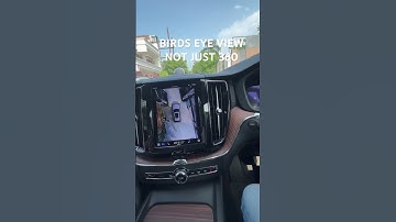 Birds Eye view Camera in a Volvo | worlds safest car brand from Sweden #volvo #safety #cars