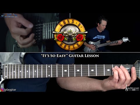 It's So Easy Guitar Lesson - Guns N' Roses