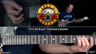 It's So Easy Guitar Lesson - Guns N' Roses