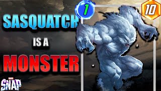 Is Sasquatch Good? Gameplay + Review - Marvel Snap