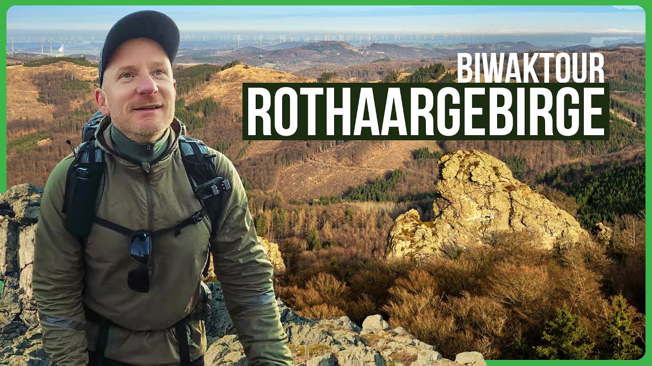 0°C Biwaktour 🟢 Das Rothaargebirge auf dem Qualitäts-Wanderweg im Sauerland