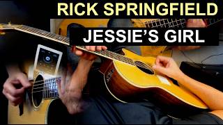 Jessie's Girl (Rick Springfield) Fingerstyle Guitar