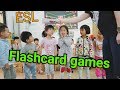 Esl class  flashcard games